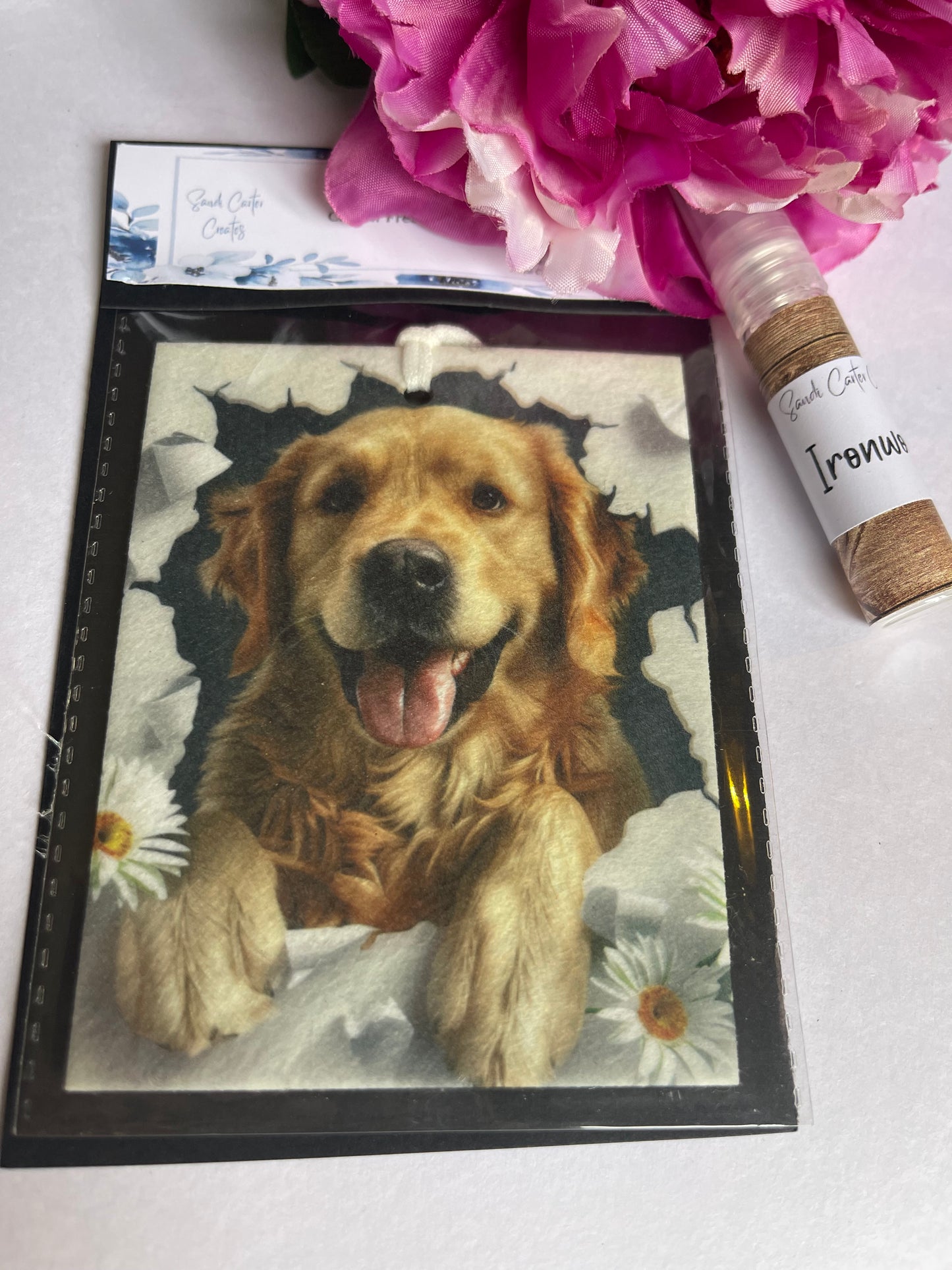 Golden Retriever Air Freshener
