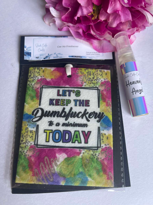 Dumbfuckery Air Freshener Duo