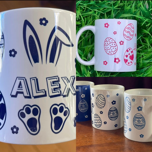 Easter mugs - personalised