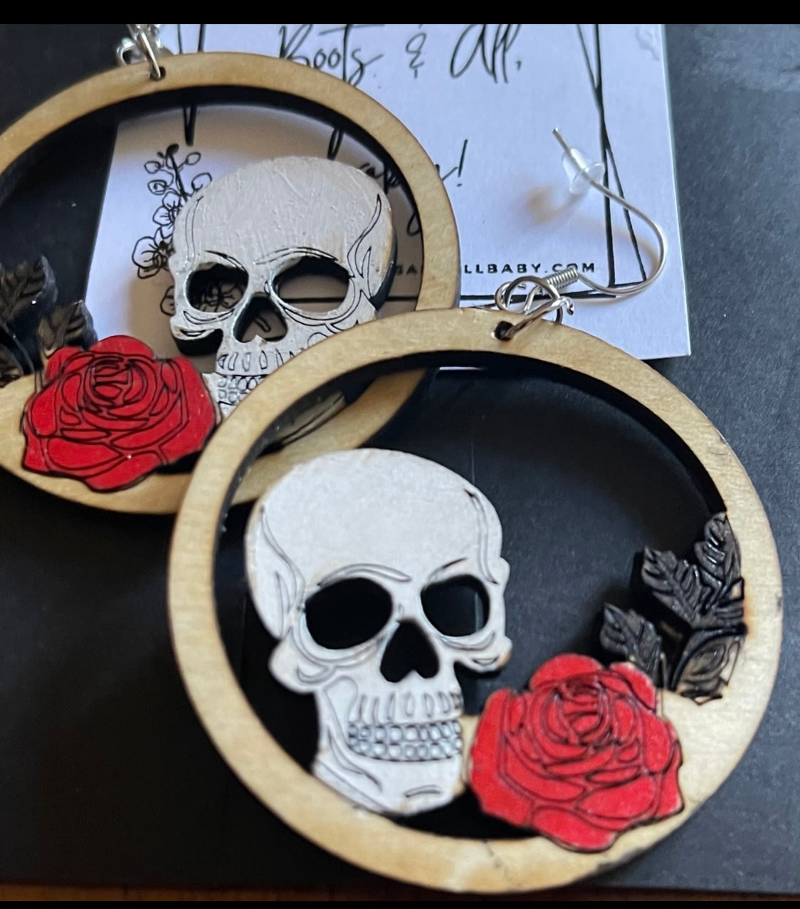 Memento Mori earrings