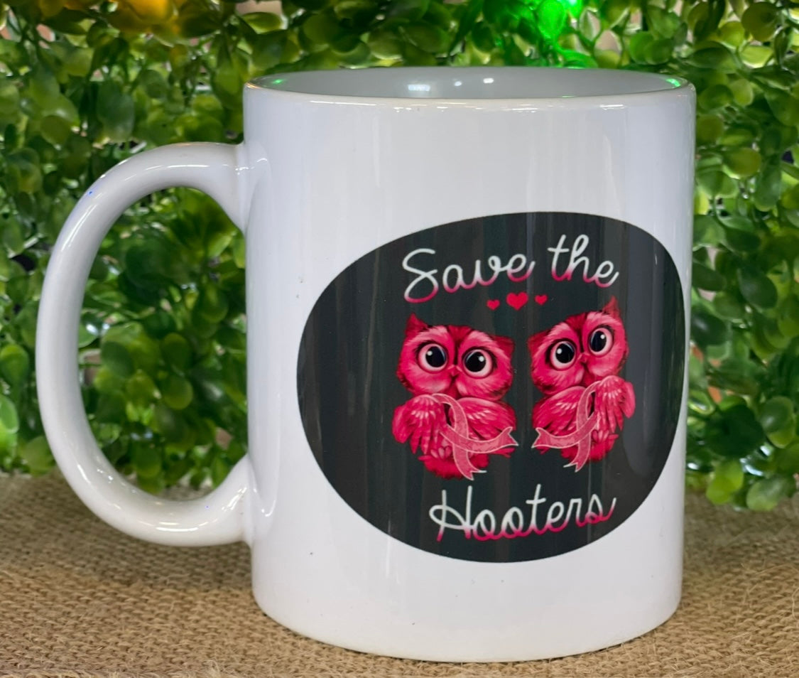 Save the hooters mug