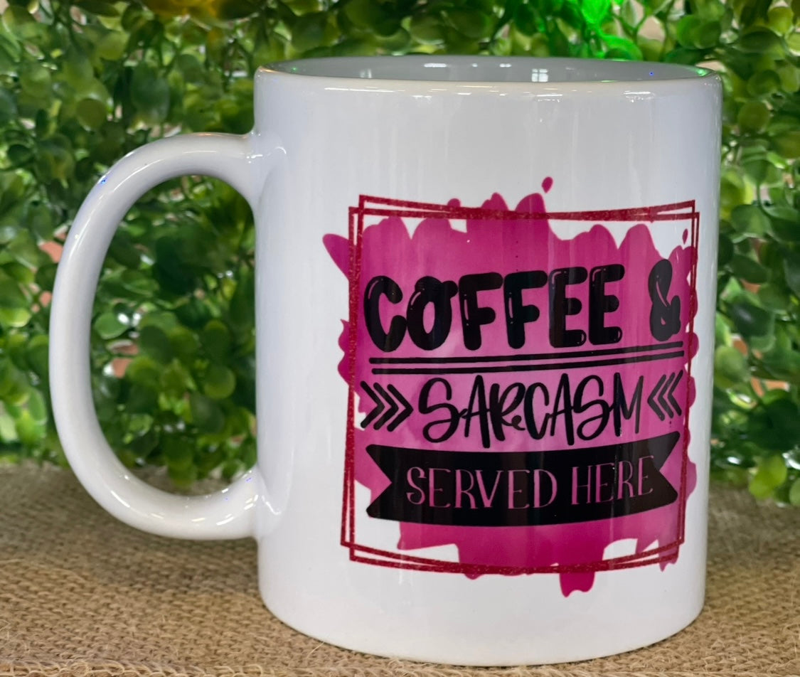 Coffee & Sarcasm Mug