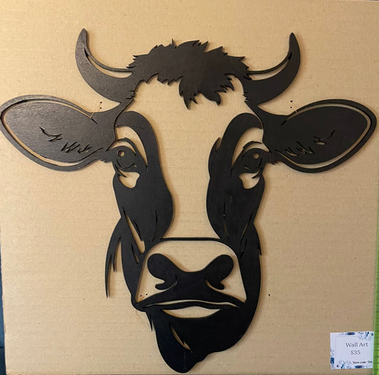 Cow wall art