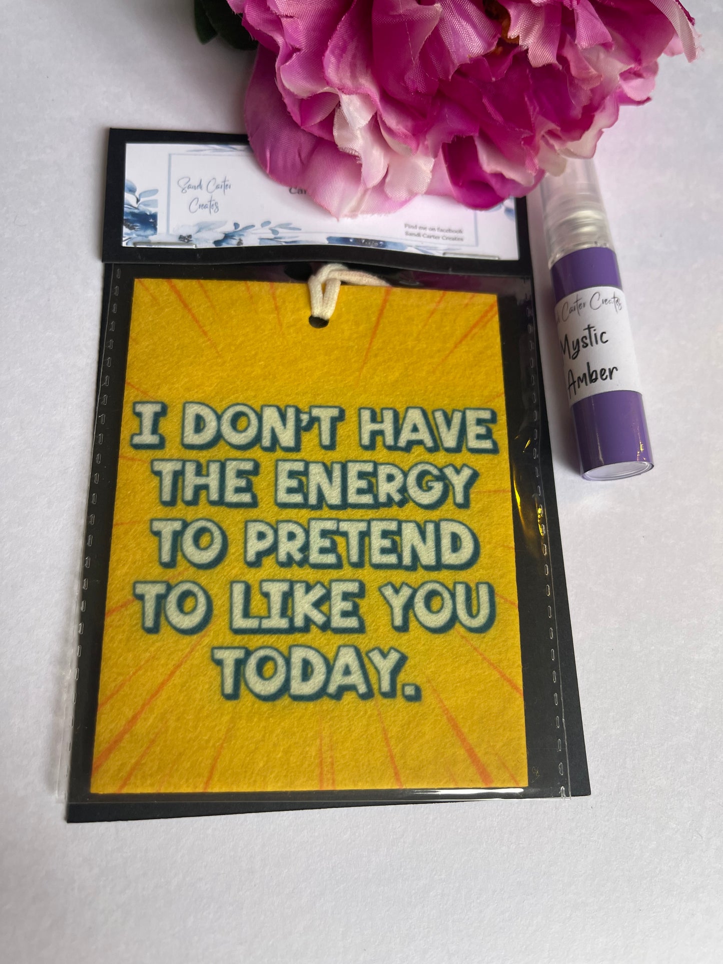 I don't have the energy Fragrance duo